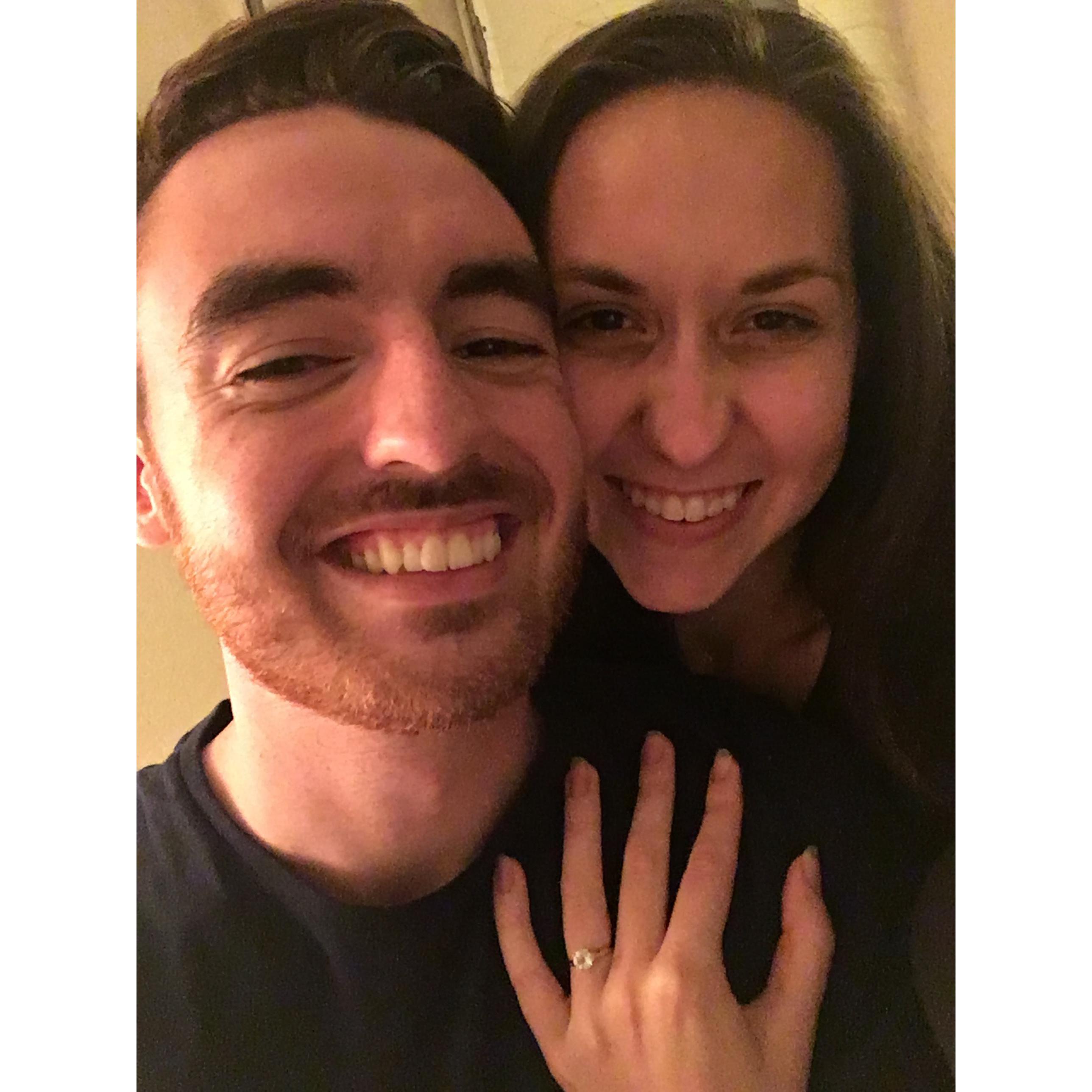 Showing off my ring
