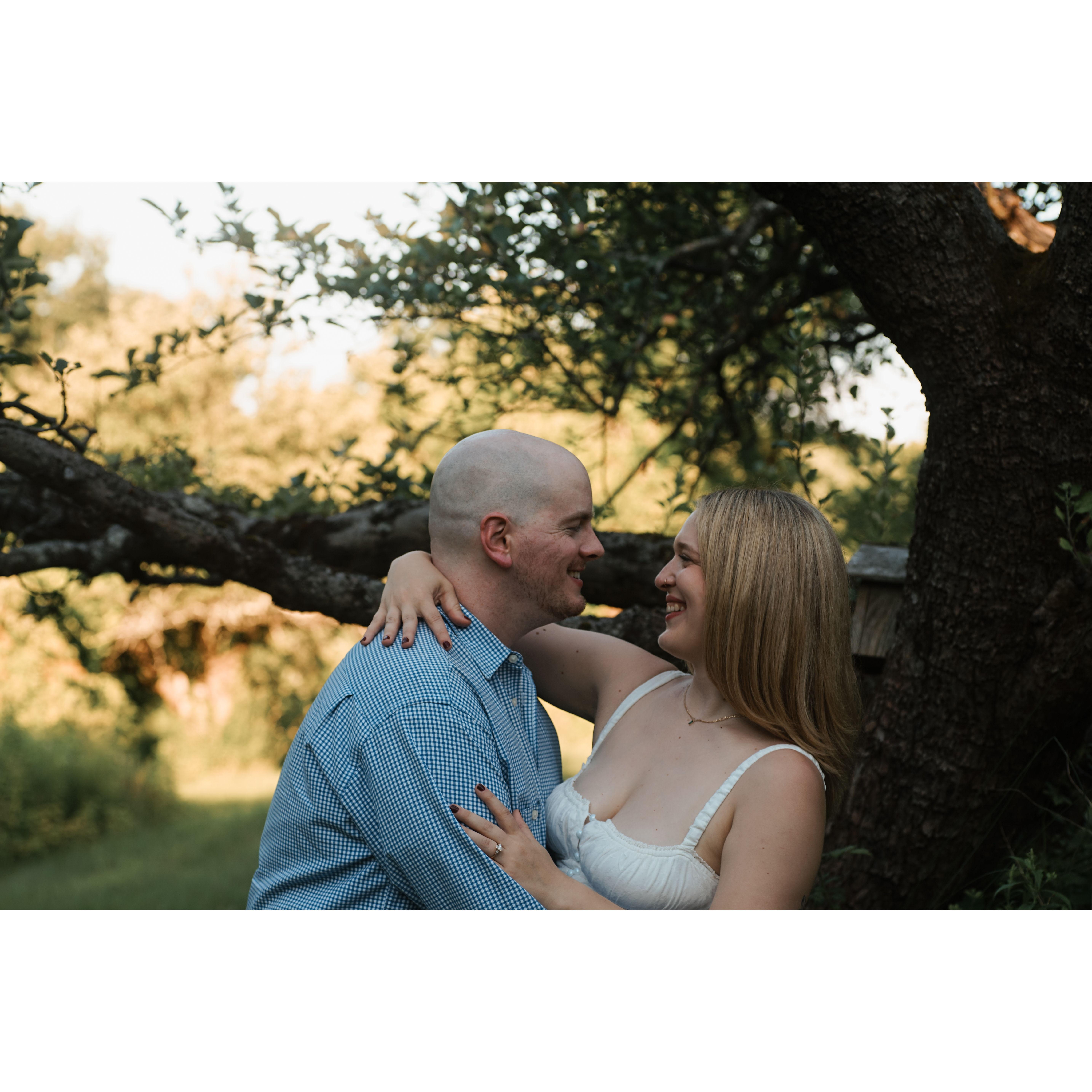 These are some of our favorite shots from our engagement shoot!