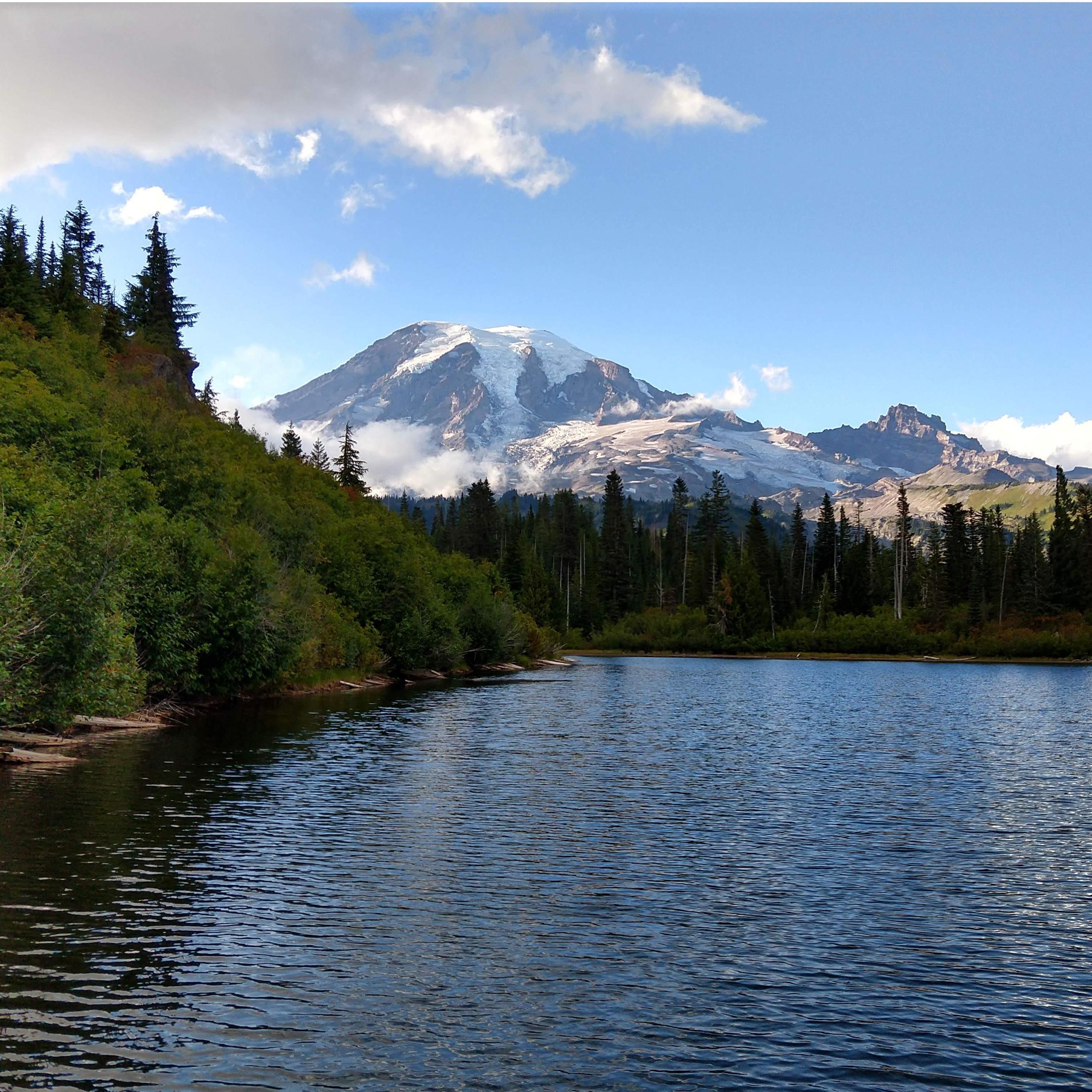 Picture of Mt. Rainier from our Labor Day trip to Washington State