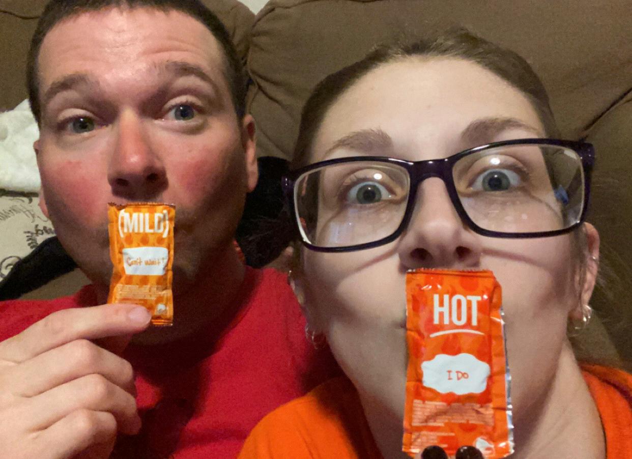When even Taco Bell supports this wedding plan! 💜