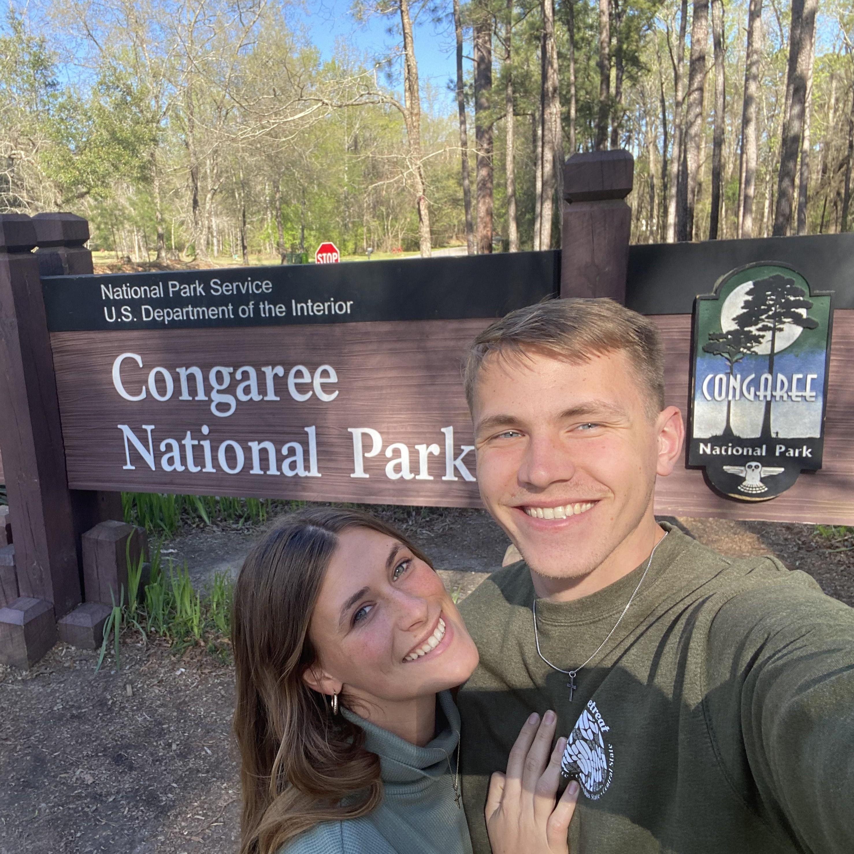 One of 6 national parks we have visited together, only 57 more to go!