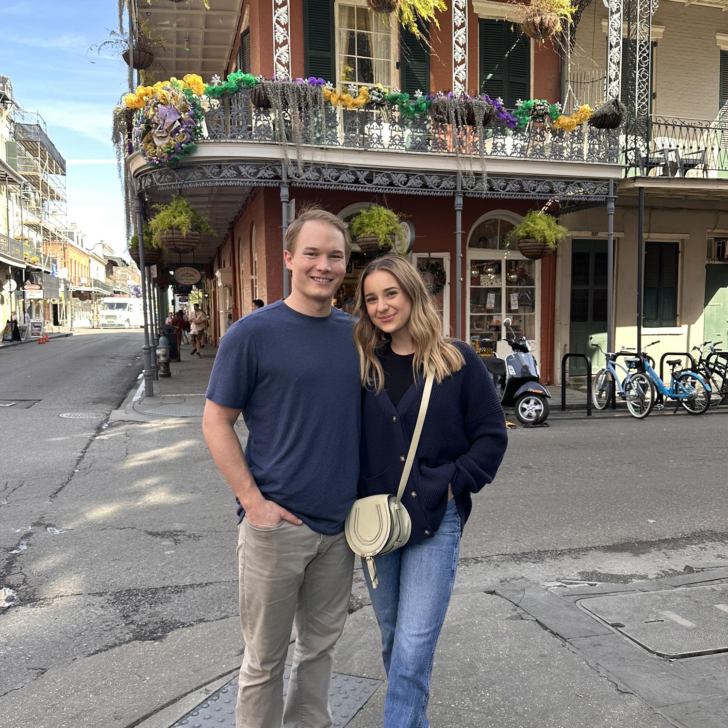Our first trip together to New Orleans!