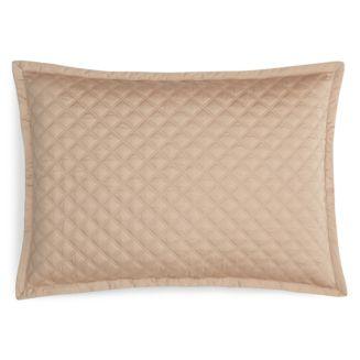 Charcoal Double Diamond Quilted Standard Sham - 100% Exclusive