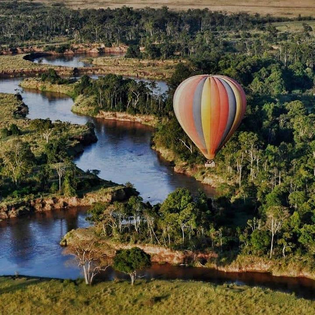 Hot Air Balloon Ride in Serengeti
