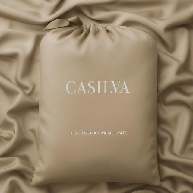 Eucalyptus Sheets - Infused with Silver for Anti-Odor, Softer Than Silk Fibers, More Cooling Than Cotton - Perfect for Hot Sleepers & Sensitive Skin - 100% Tencel Lyocell - Cali-King Sheet Set