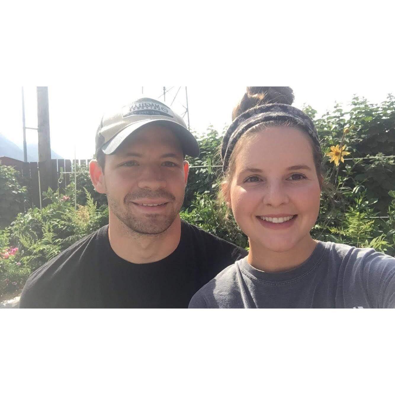Reindeer Farm selfie!