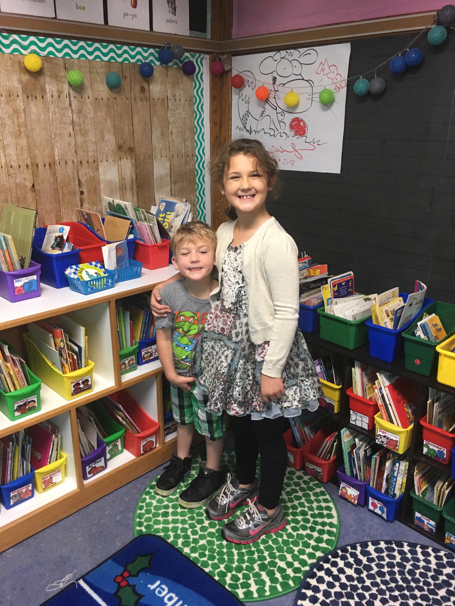 Hazel’s first day of 1st grade!
