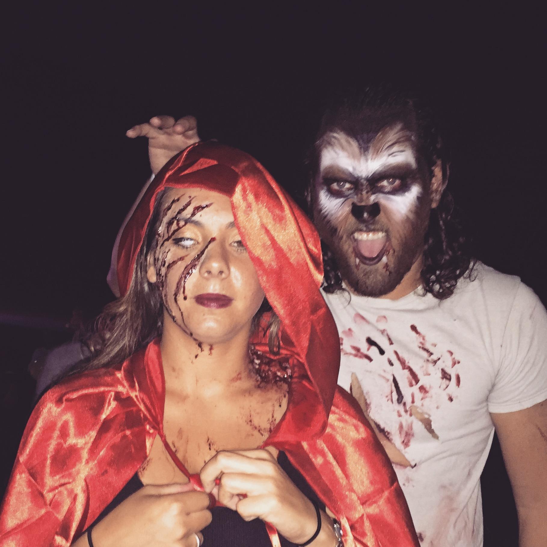 He will forever be subject to Nicole's Halloween costumes