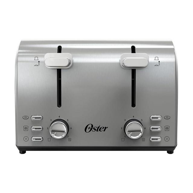 Oster 4-Slice Toaster with Extra Wide Slots, Stainless Steel