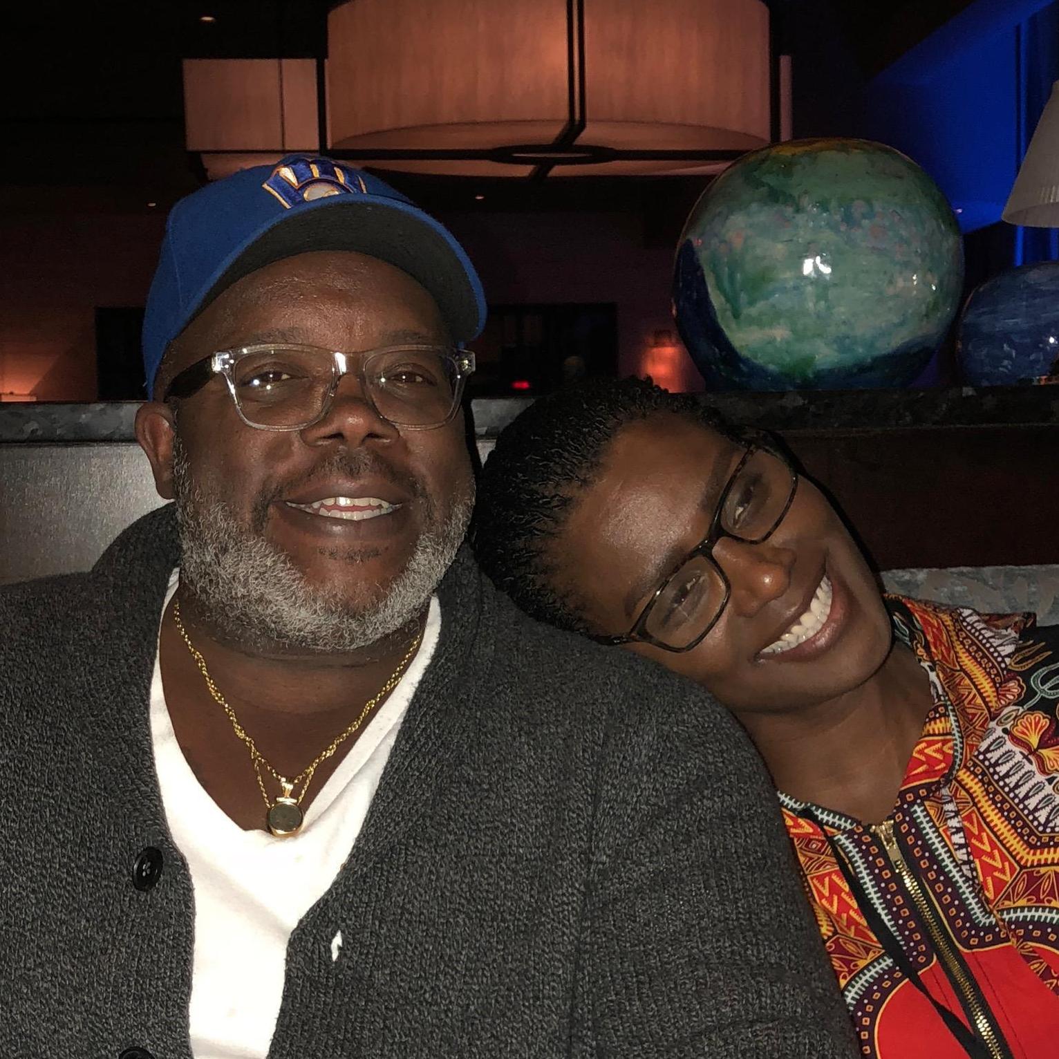 One of our first dates where I serenaded him with Karaoke.