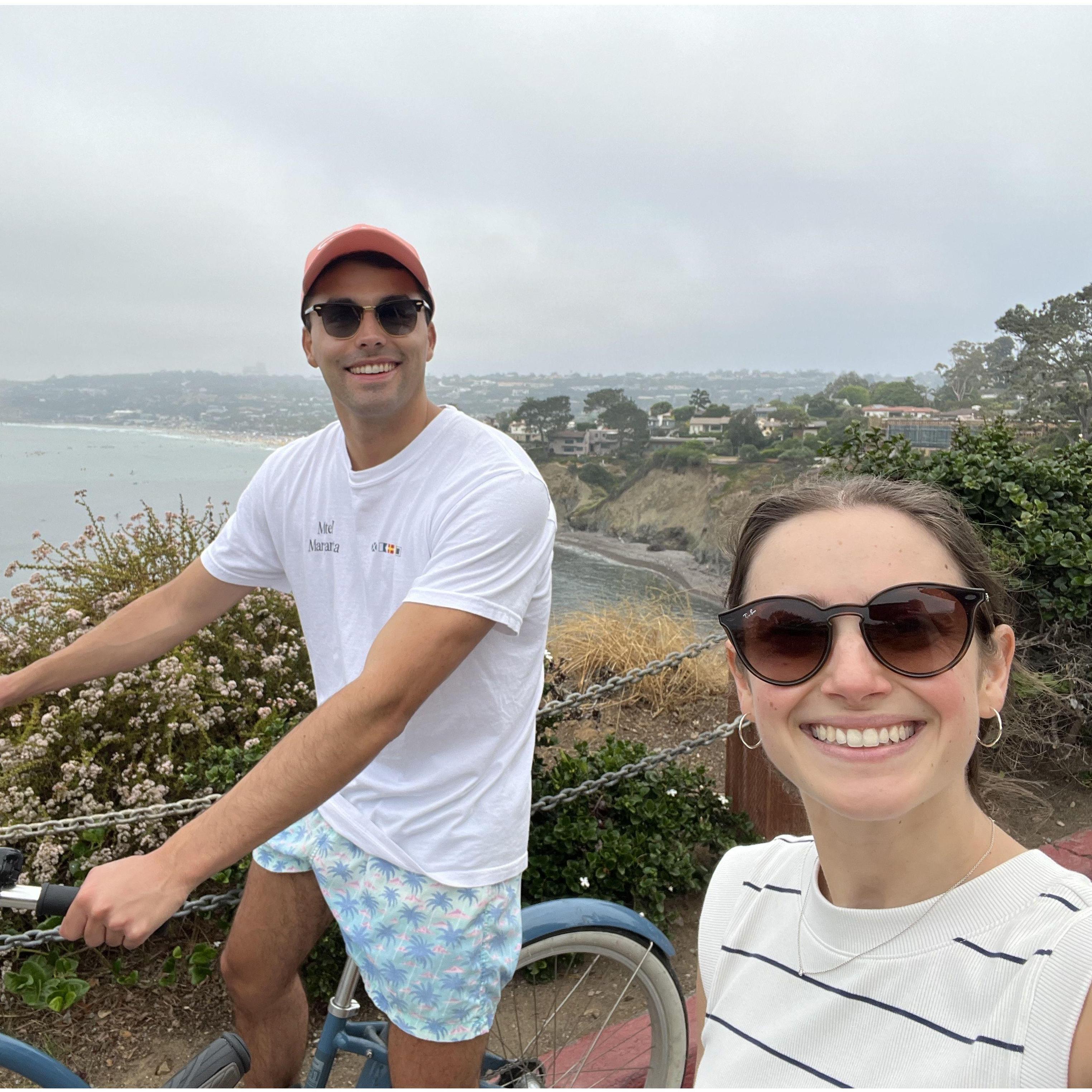 Bike ride in San Diego - t-minus 8 hours to the engagement