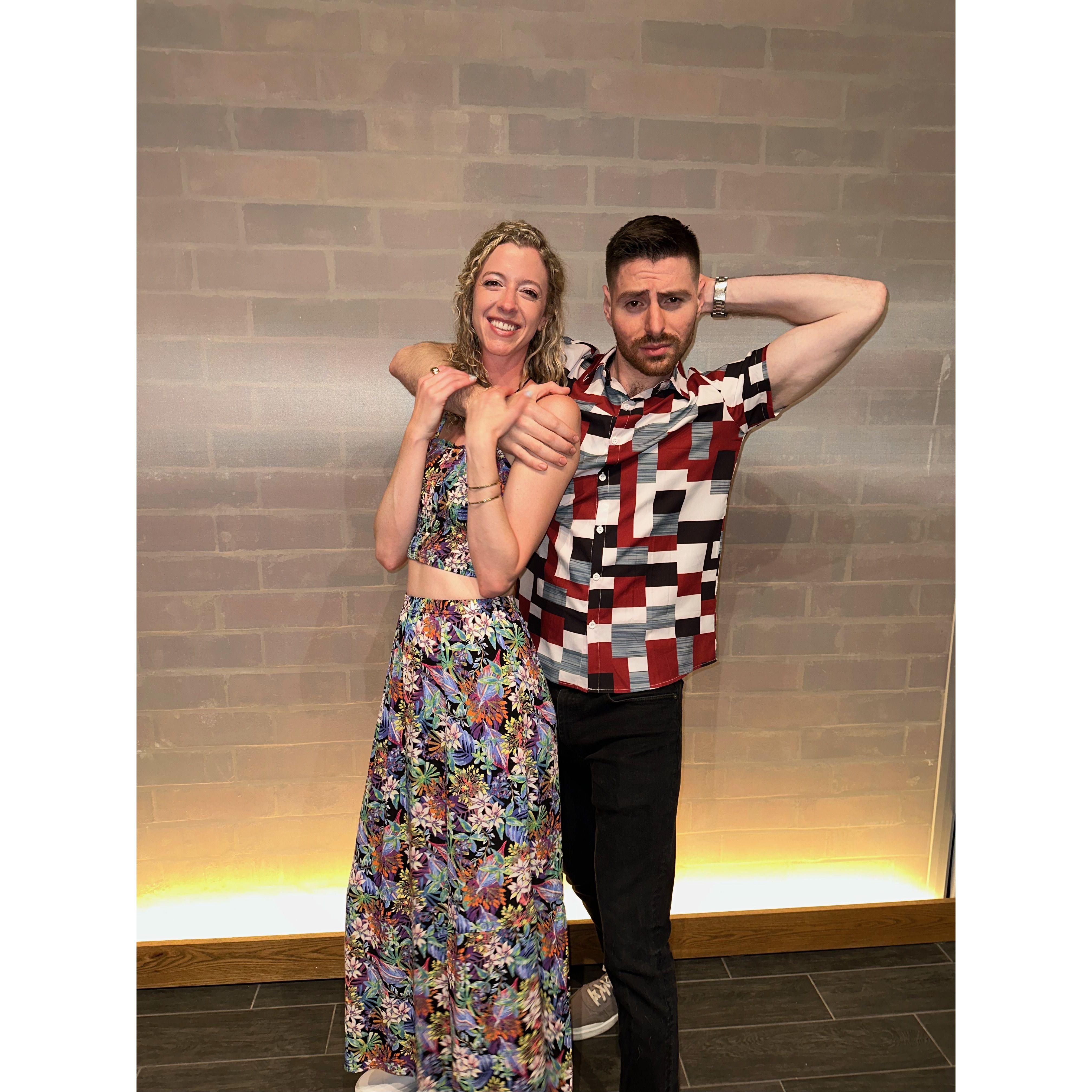 Rebecca's residency graduation. David is so handsome, always