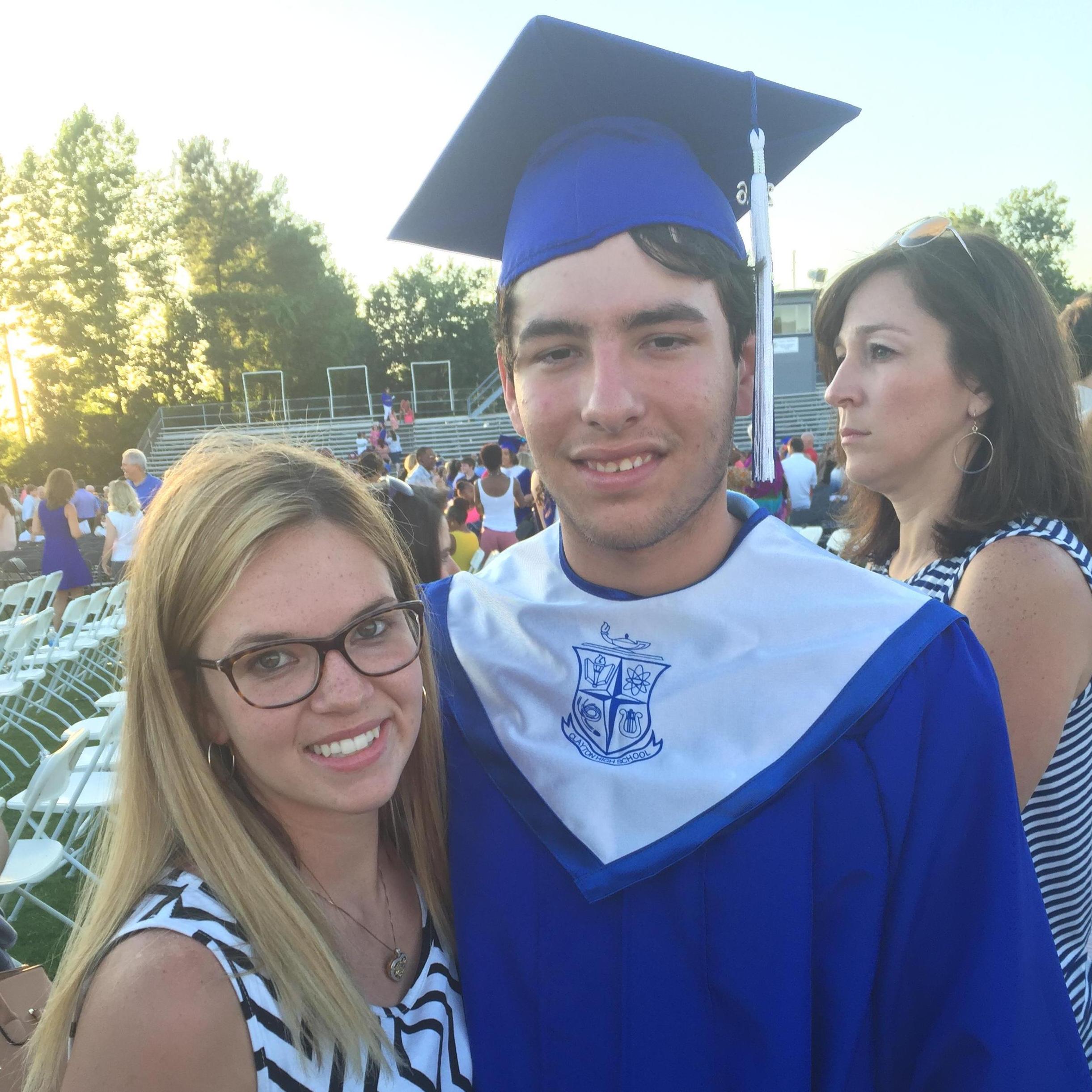 Alex's high school graduation