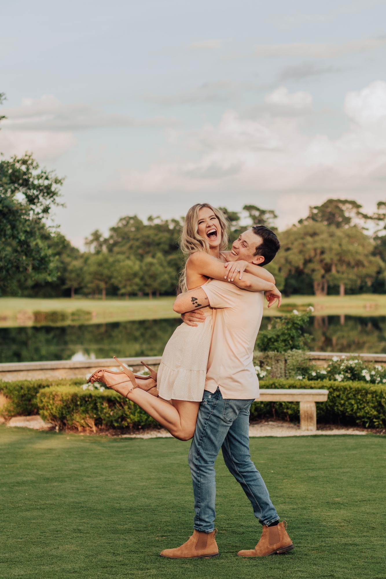 Houston Oaks Engagement Shoot