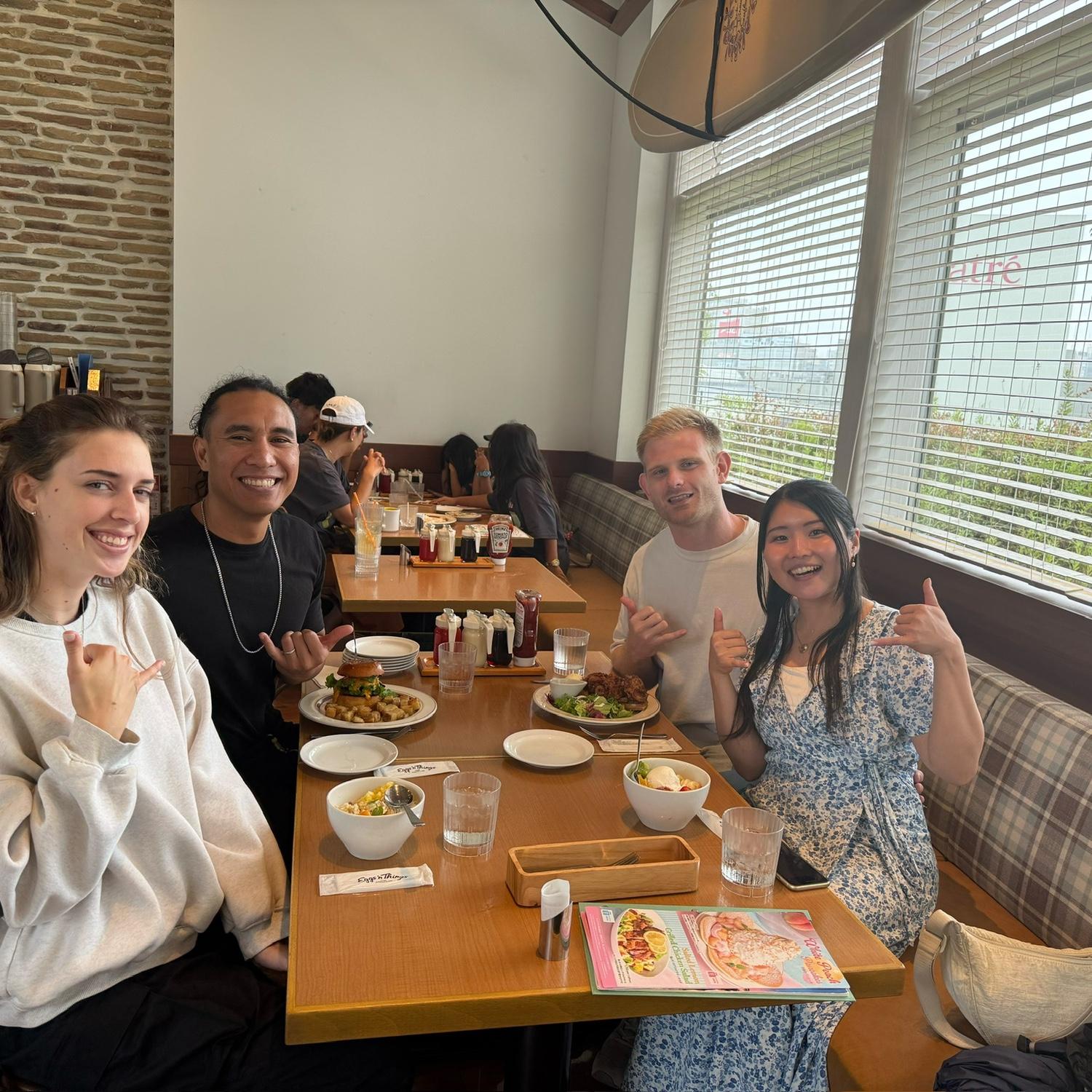 We had pancakes!