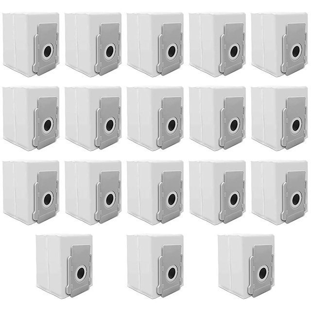 18 Pack Vacuum Bags for iRobot Roomba i7, i7+, i7Plus, i8, i8+, i3, i3+, i4, i4+, i6, i6+, j7, j7+, s9, s9+, s9Plus, i and s Series Clean Base Automatic Dirt Disposal Bags