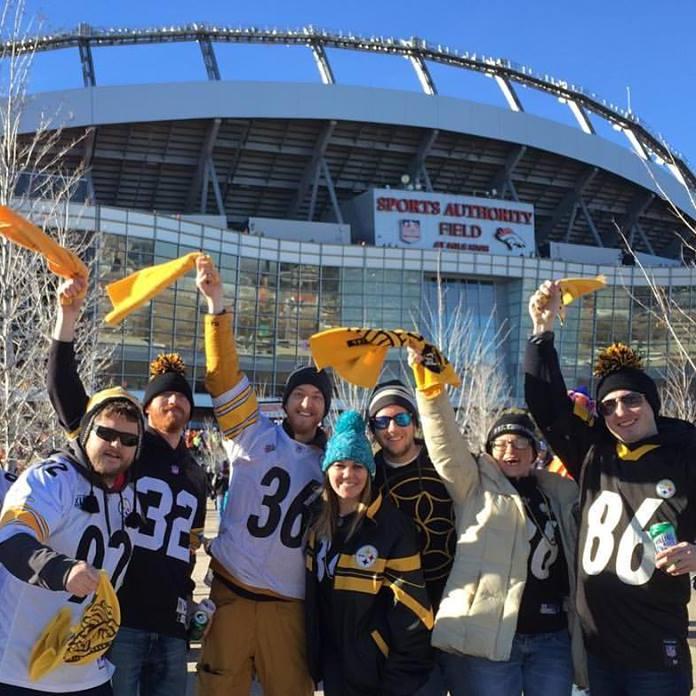Steelers vs. Broncos playoff game - 2016