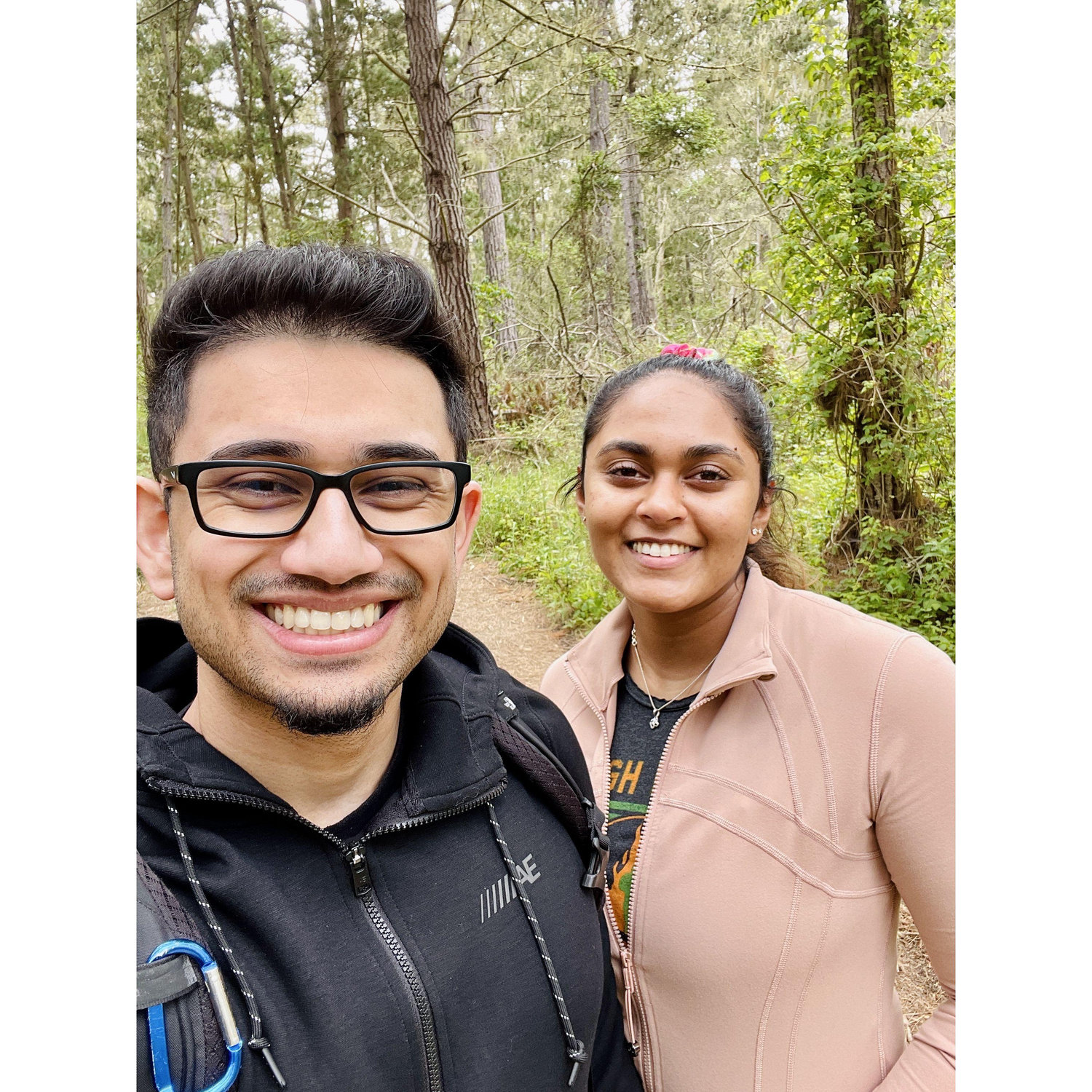 Hiking at Pointe Lobos in Carmel-By-The-Sea, CA