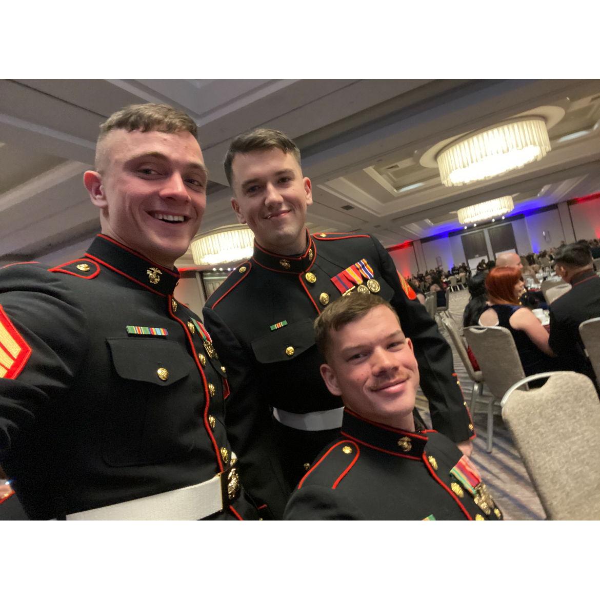Austin other set of brother in the corps, Cory and Peter.