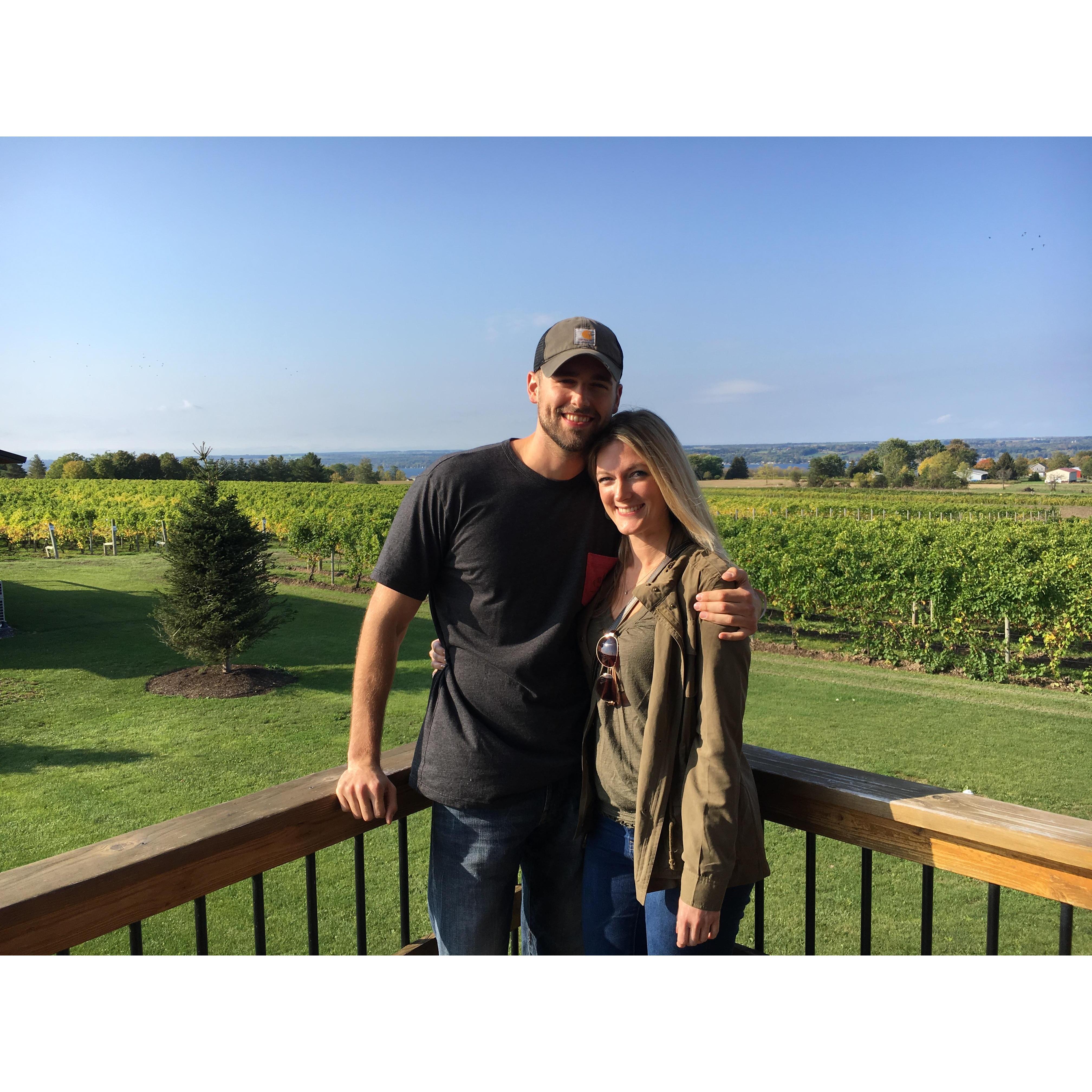 Wine country!