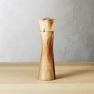 cinch acacia short salt-pepper mill