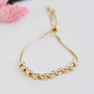 Sydney Floral Leaf Bracelet