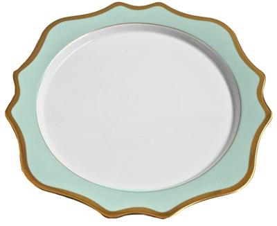 Anna's Palette - Aqua Green Charger by Anna Weatherley