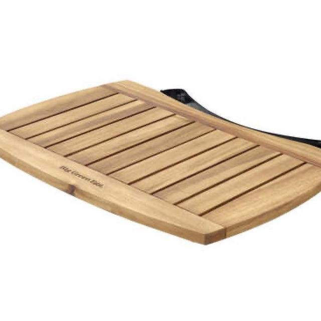 Big Green Egg Large EGG Mate Acacia Wood 21 in. W X 15 in. L