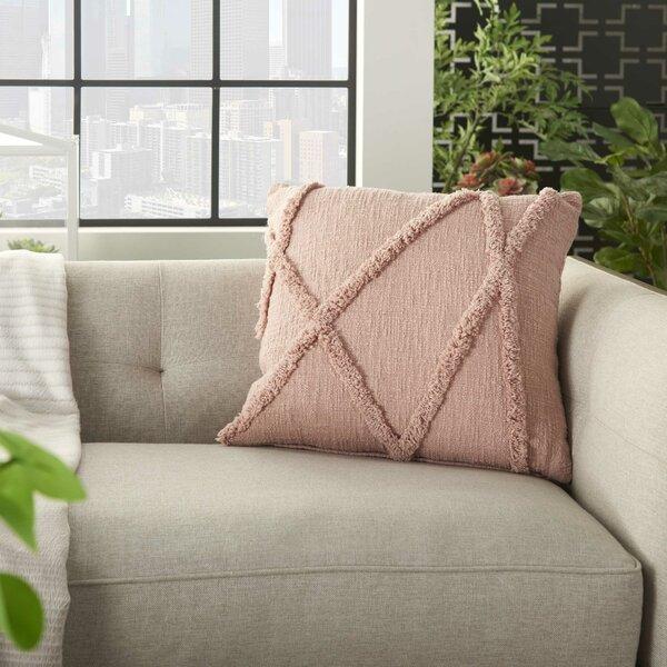 Remi Cotton Textured Throw Pillow