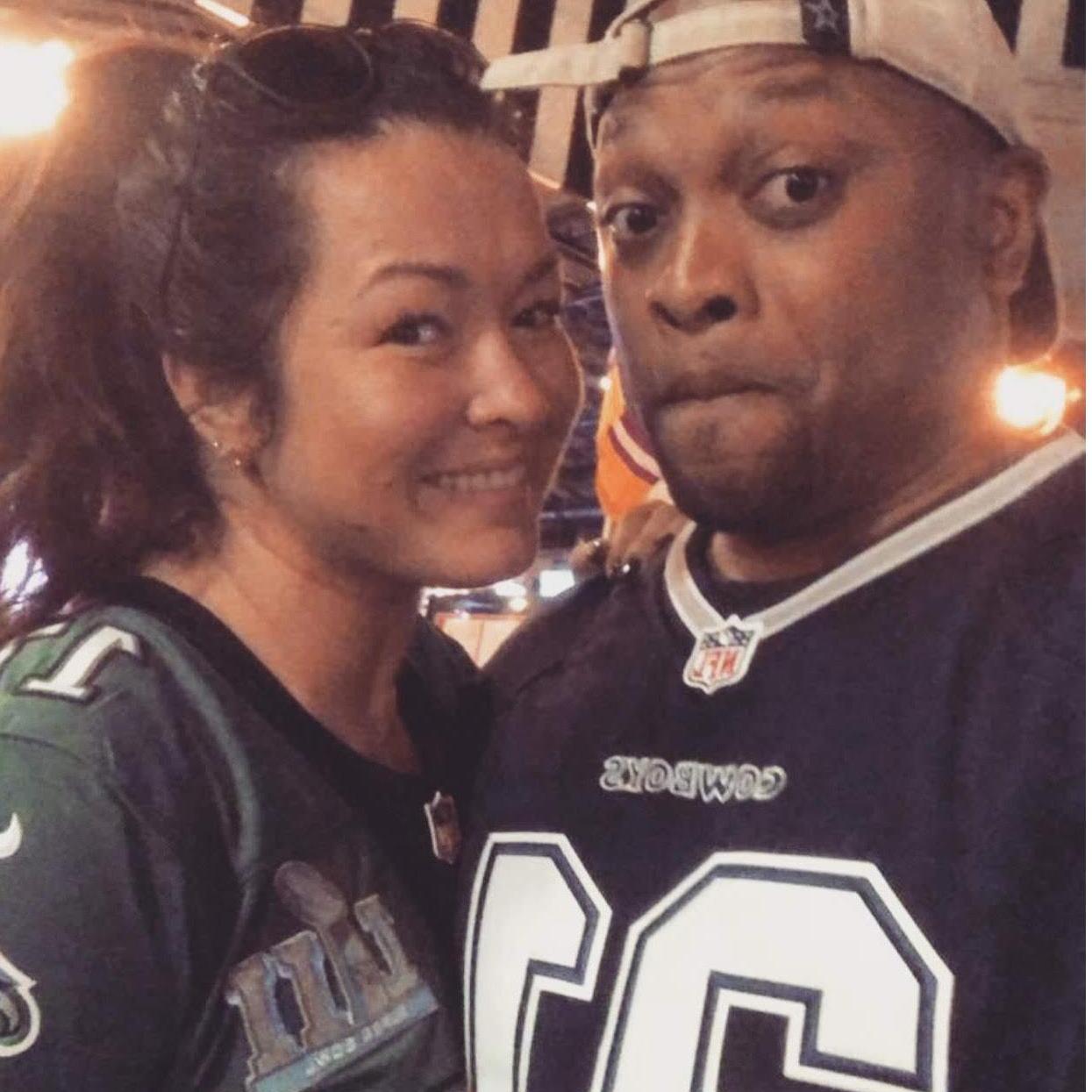 The many faces he makes when Dallas triumphs over my Eagles (it doesn't happen often)