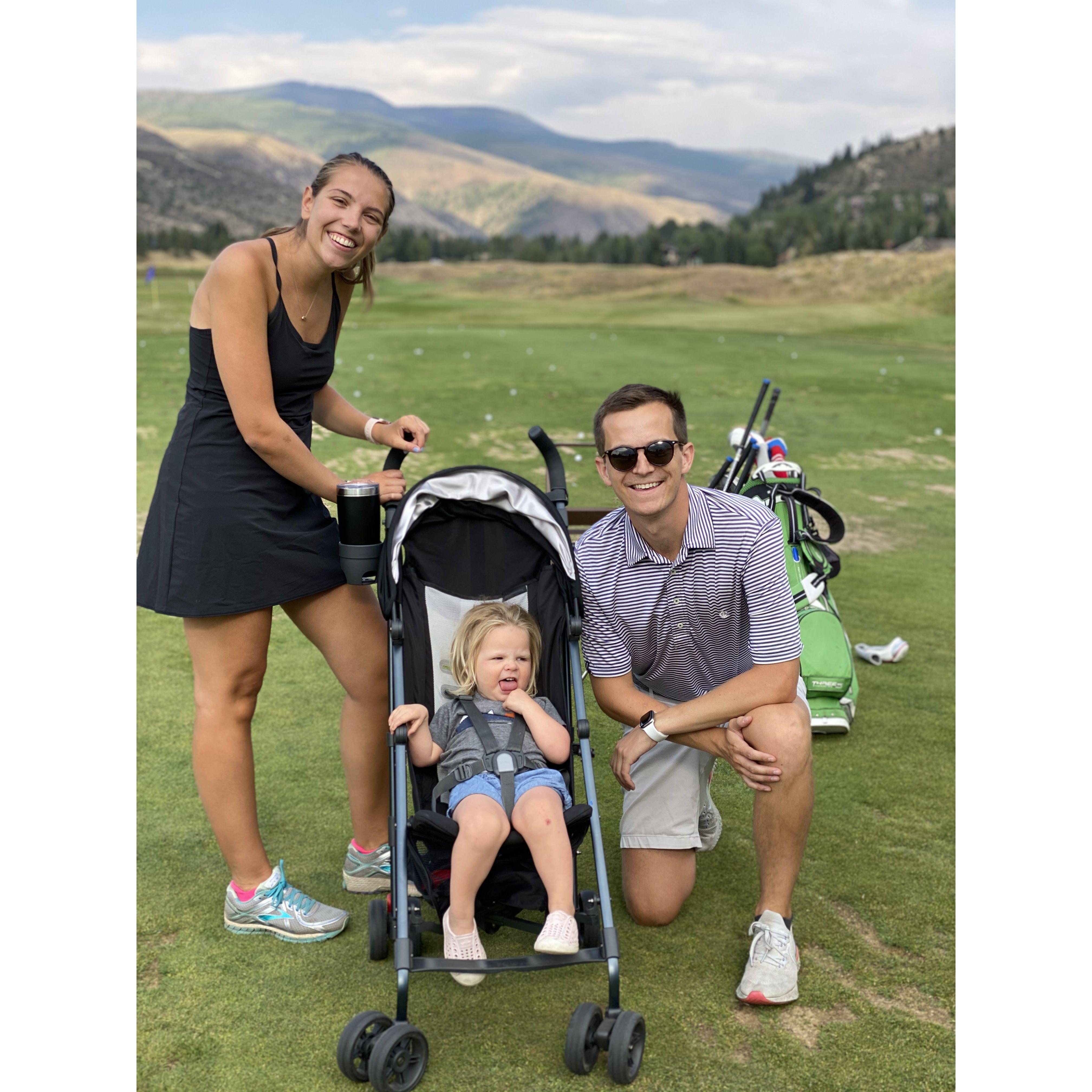 August 2020 - Luke and Amanda worked remotely from CO for three weeks, which meant extra time with family (including Cora, Luke's goddaughter!)