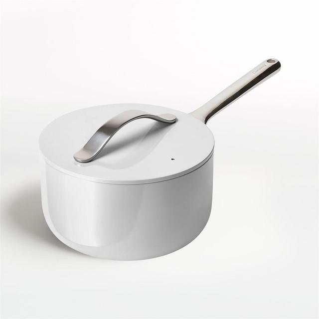 Caraway Grey Non-Stick Ceramic Saucepan