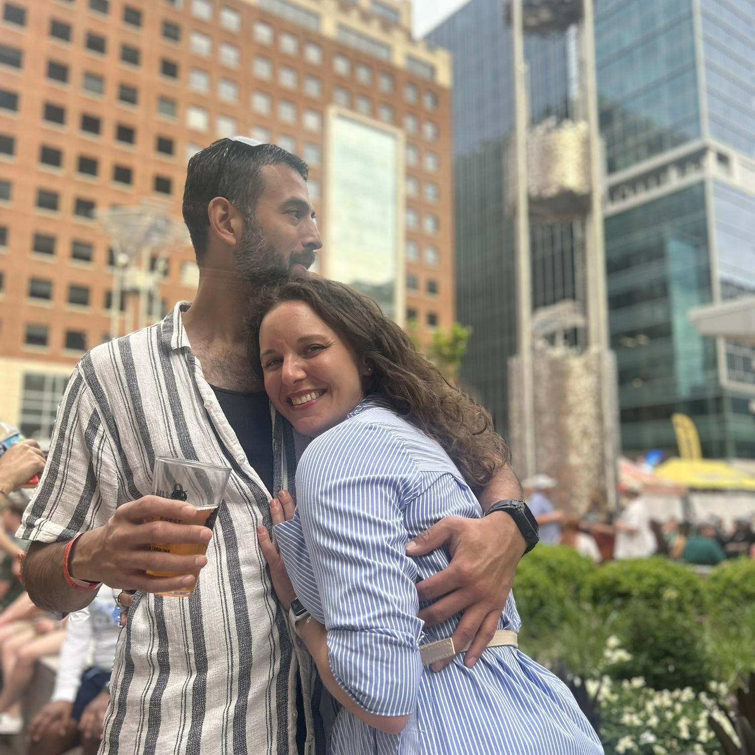 A beer festival with Erick & Tasha & Emilio & friends in Raleigh, North Carolina (April 2024)
