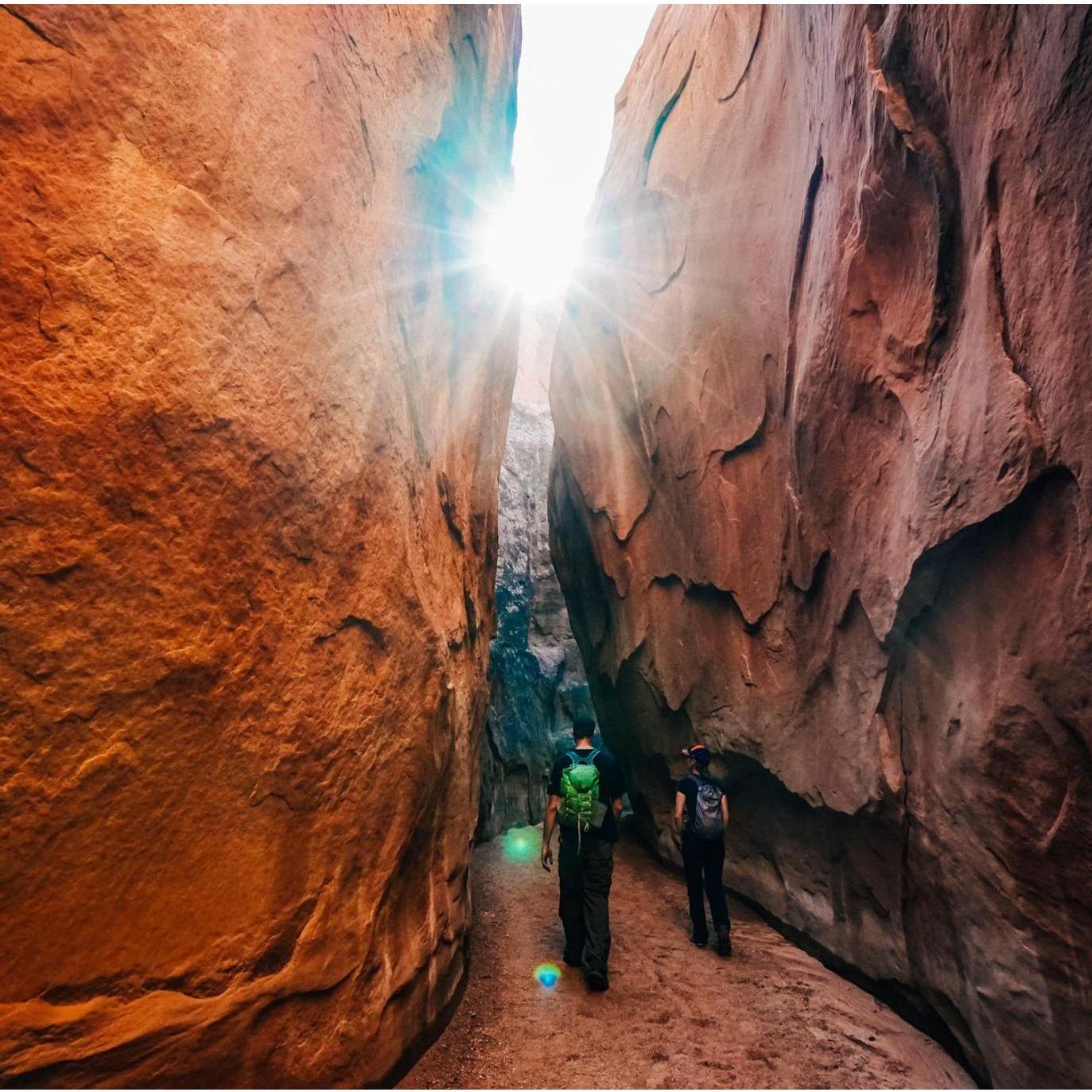 Exploring the canyons in Grand Staircase Escalante