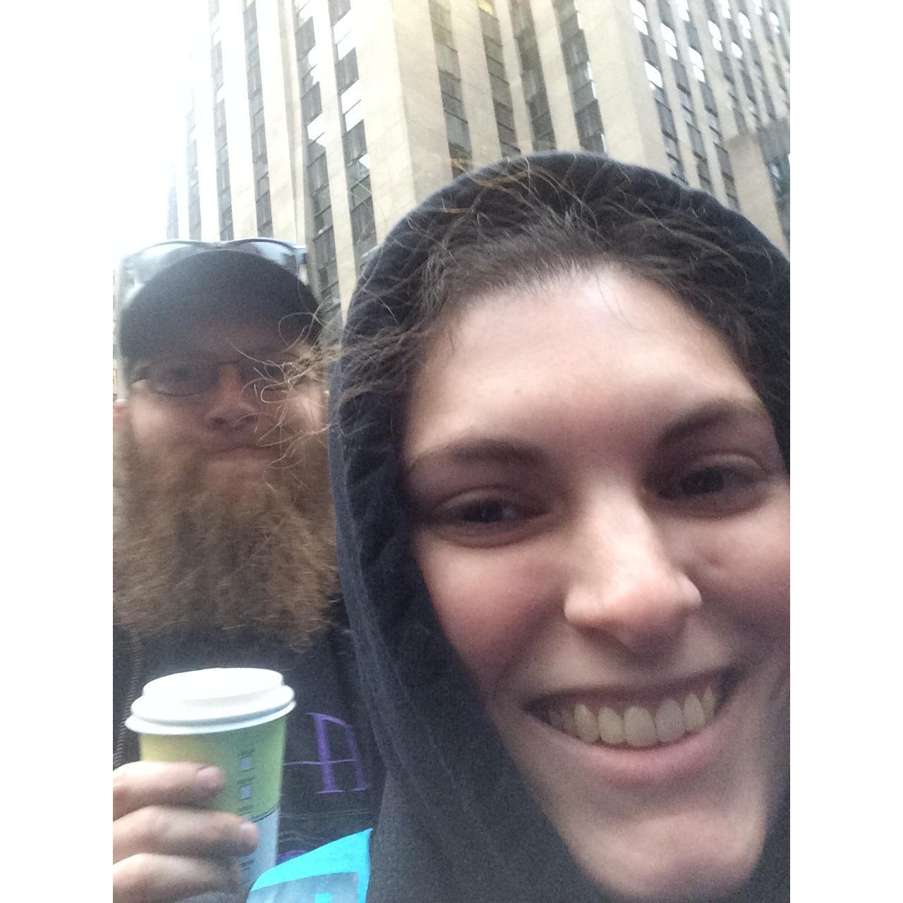 Being silly in NY