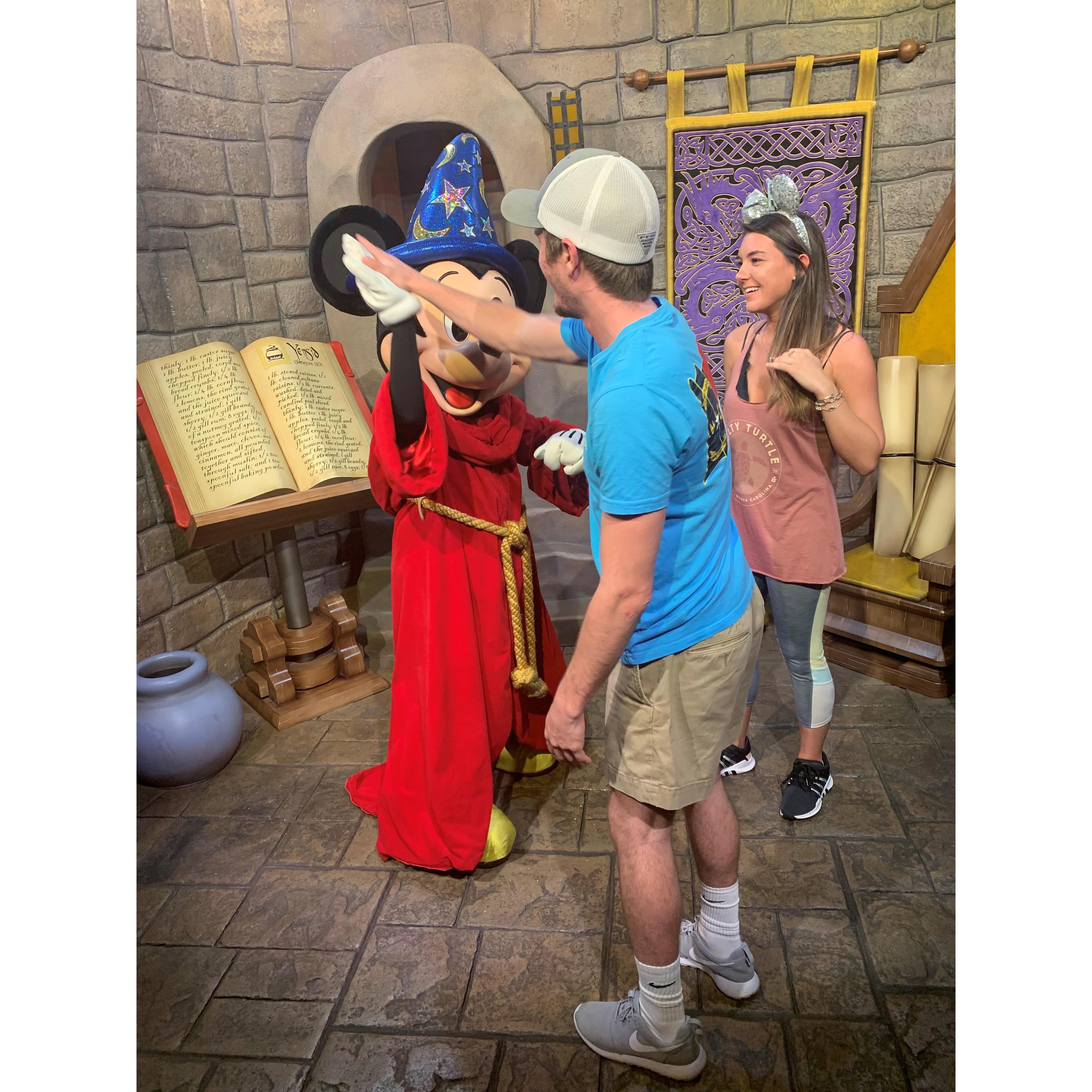 Meeting Micky!