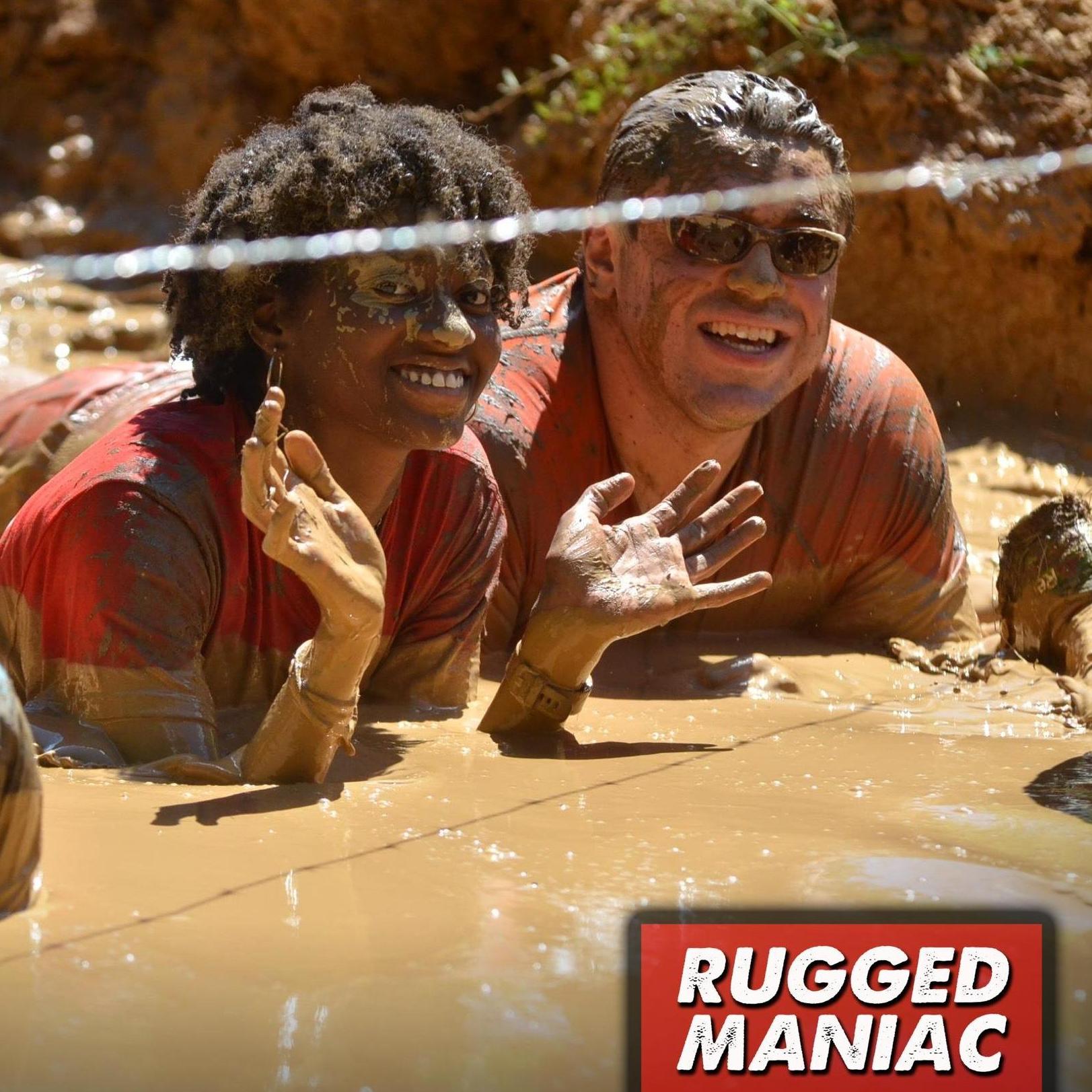 We are both adventurous. We decided to do a Rugged Maniac run, and it was pretty fun - once we met up again.