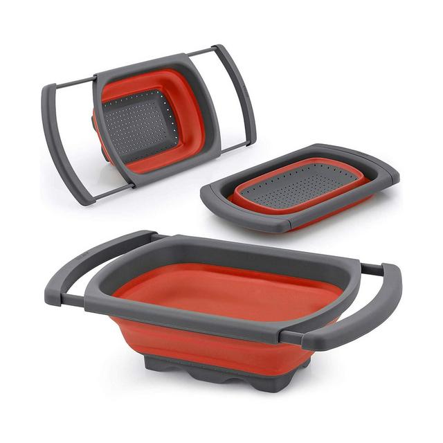 Collapsible Colander With Extendable Handles