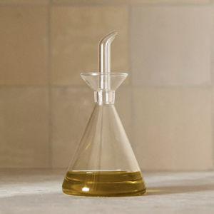 Borosilicate glass oil/vinegar bottle
