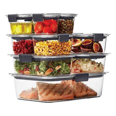 Rubbermaid® Brilliance 22-piece Food Storage Container Set