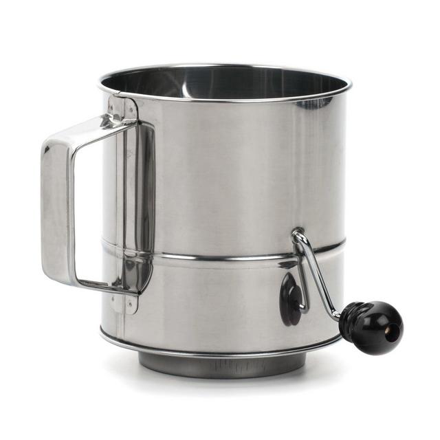 Rsvp Crank Style Flour Sifter - 3 Cup