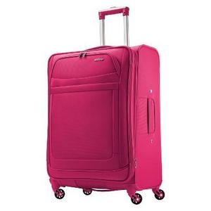 Product description page - American Tourister iLite Max Spinner Luggage - Raspberry (25")