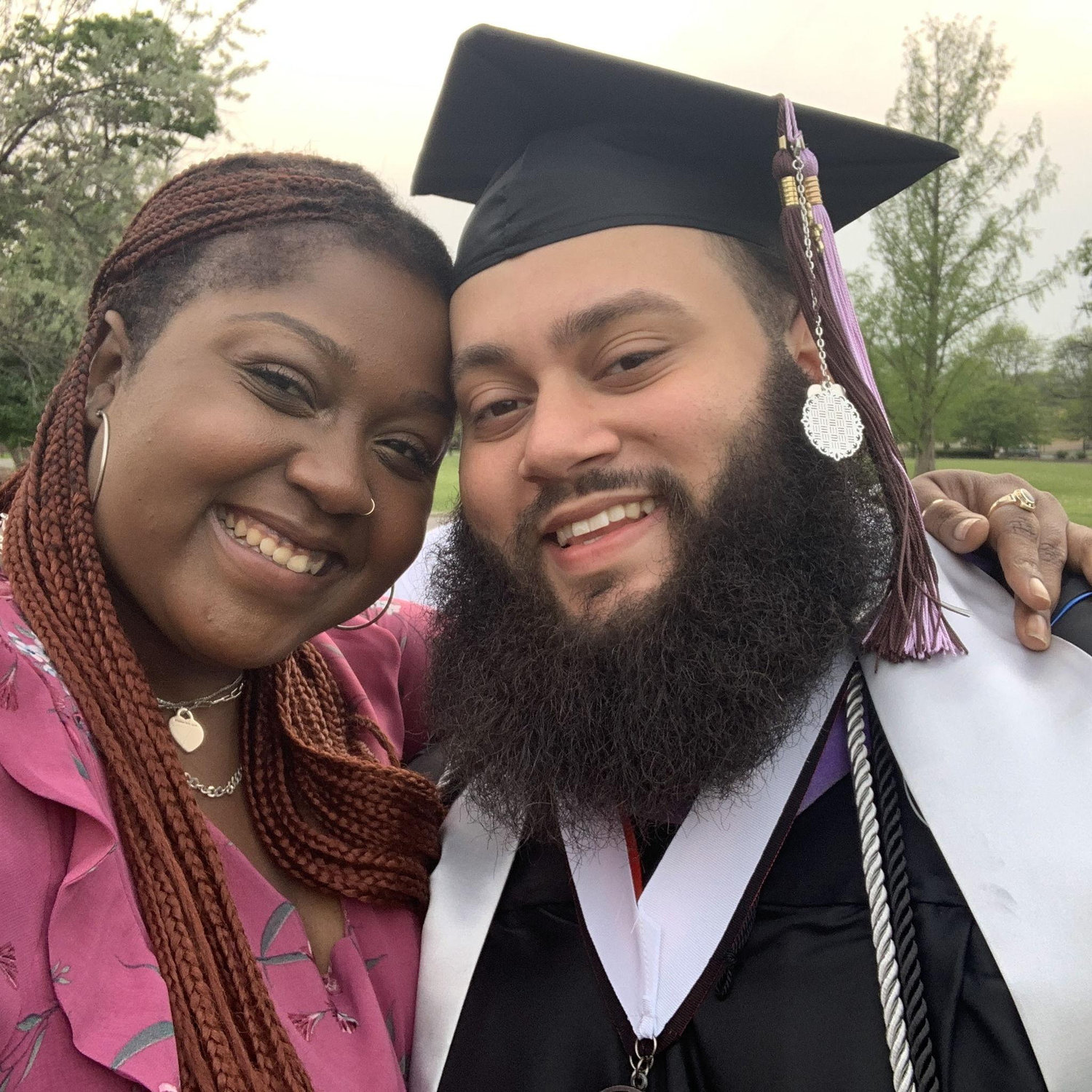 His big day, her turn to brag