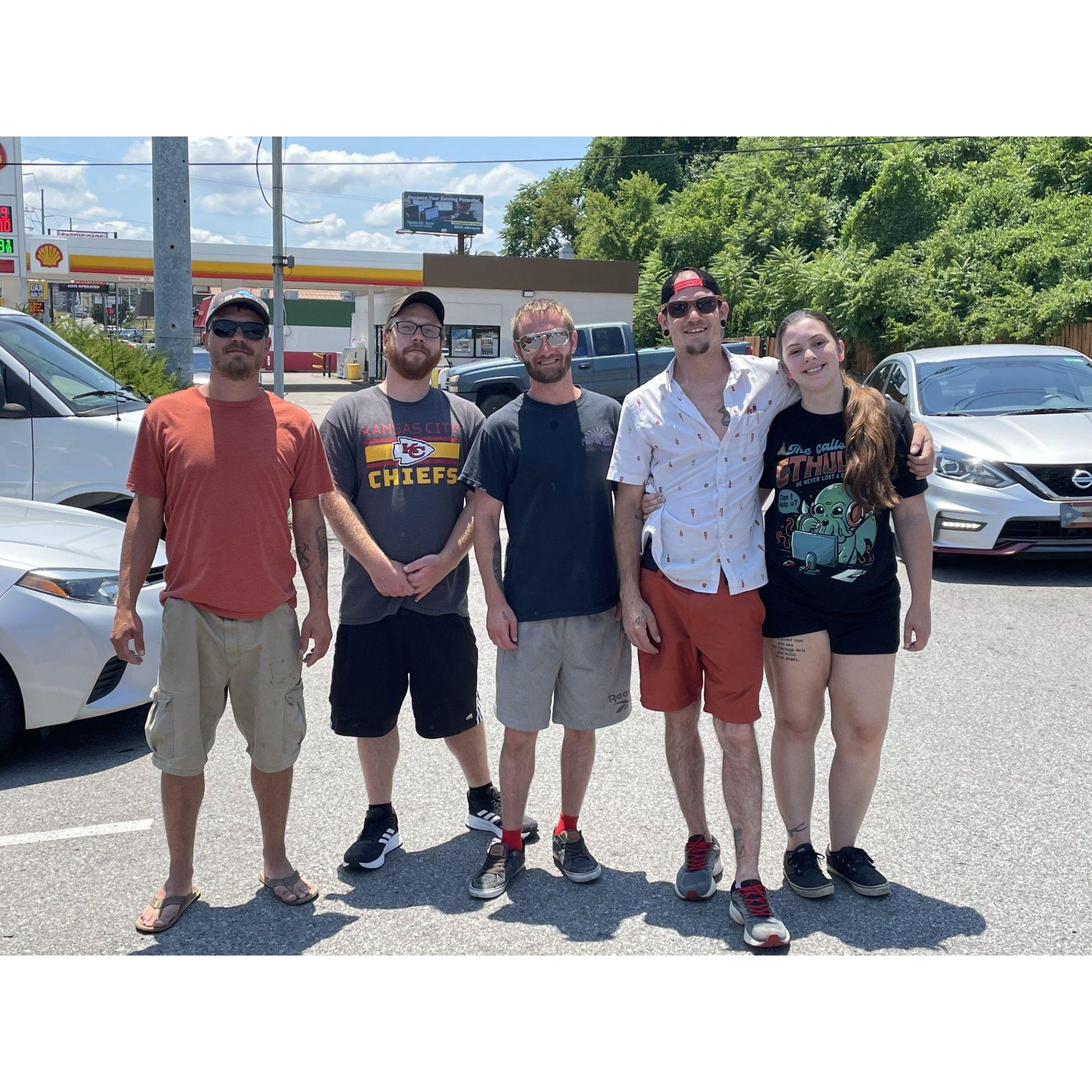 A trip to Nashville with the boys