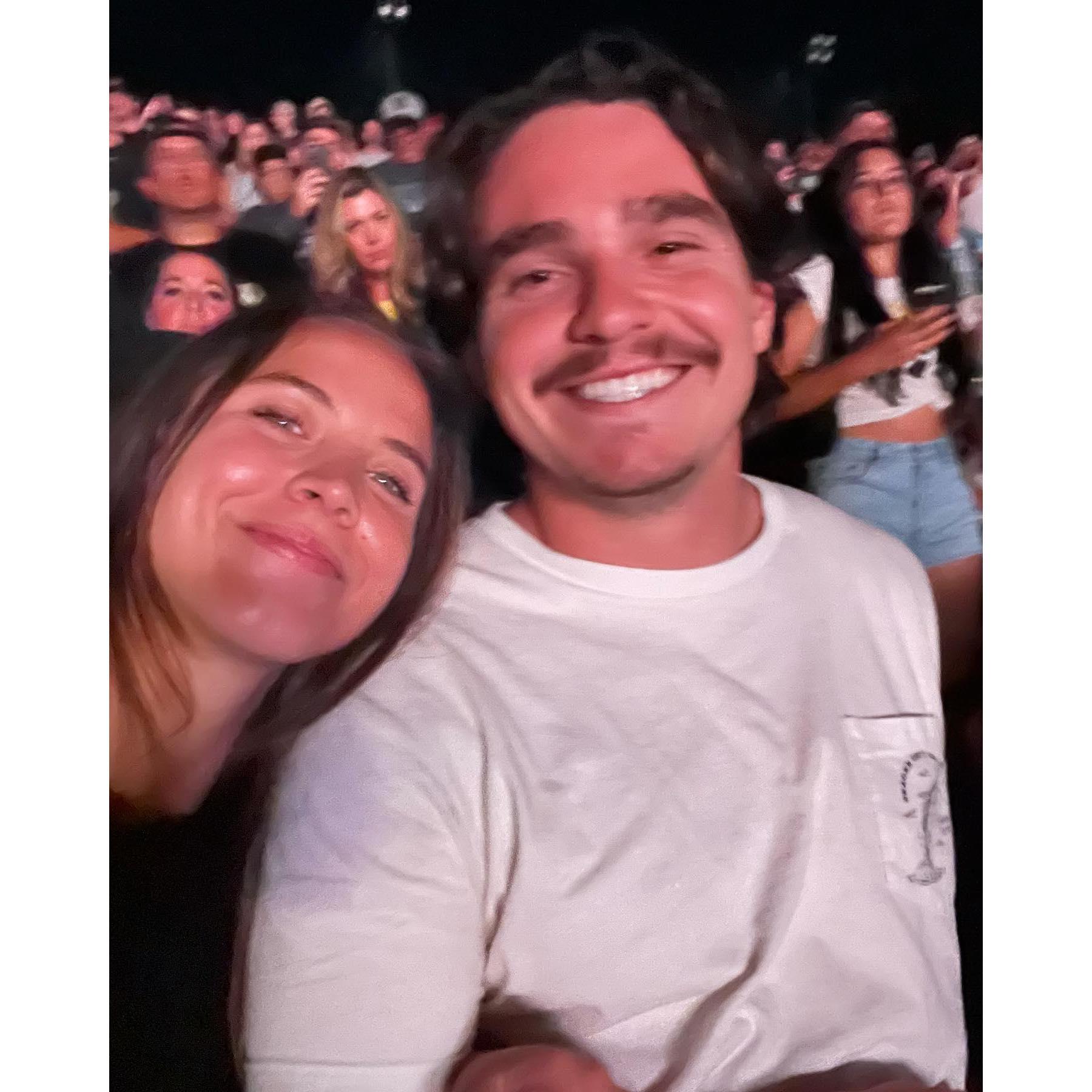 Our favorite date nights are concerts!