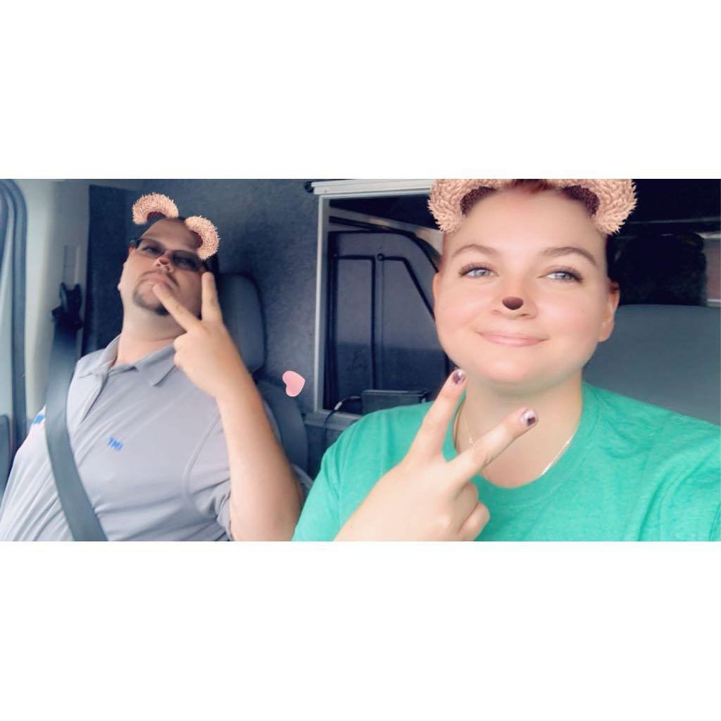 Our first shift together