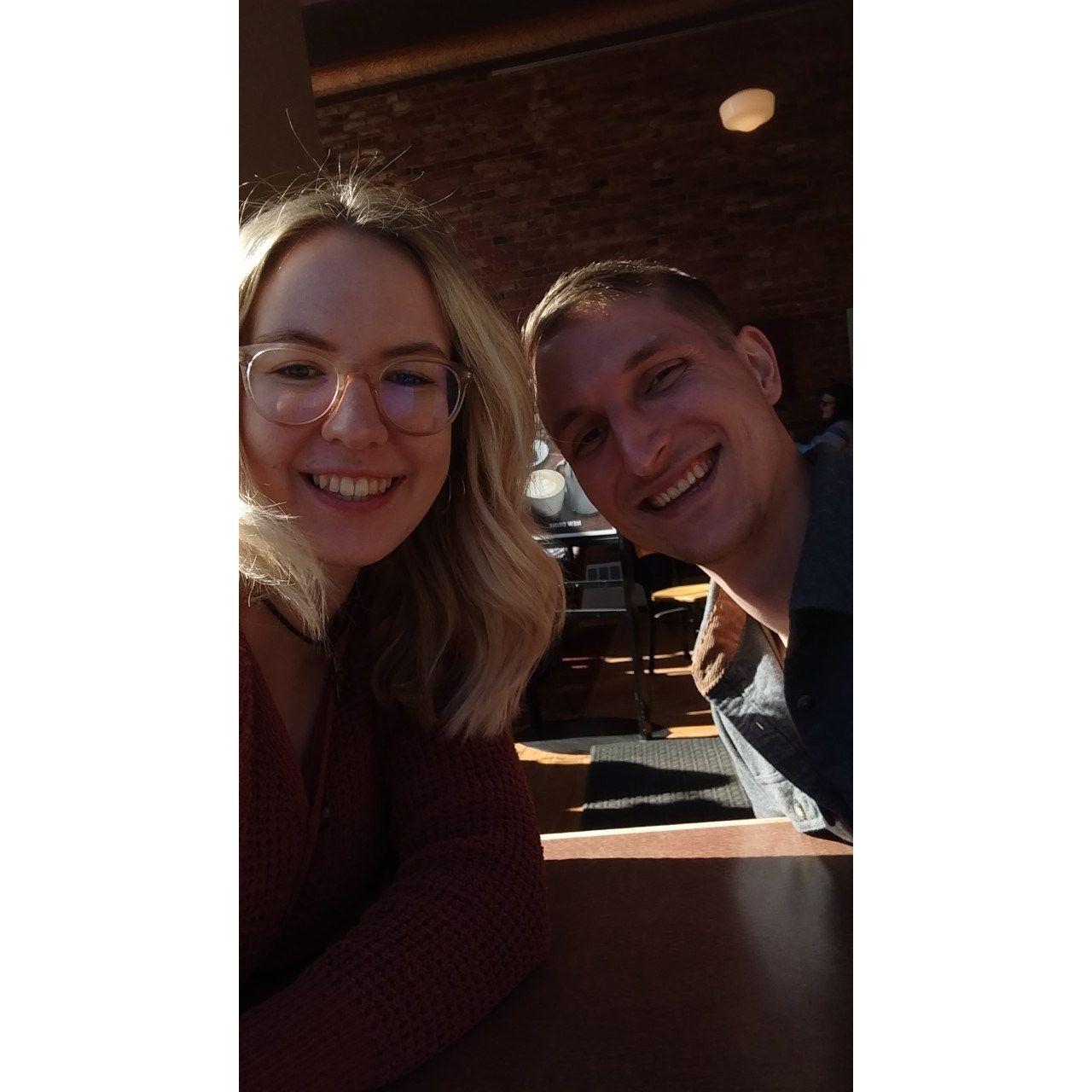 This picture is from our second date!