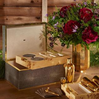 Classic Shagreen Bar Set