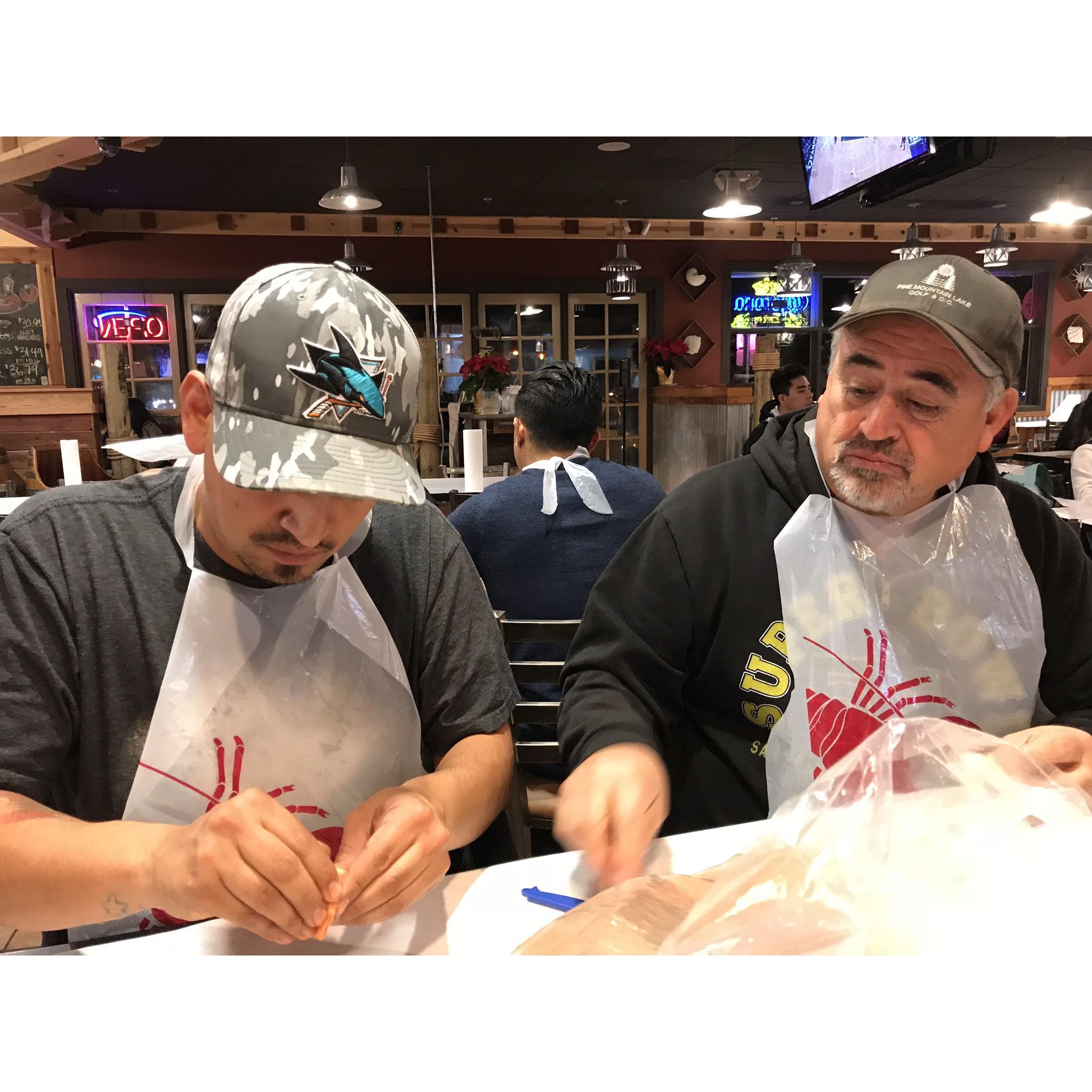 Crab 🦀 Crackin’ at the Kickin’ Crab