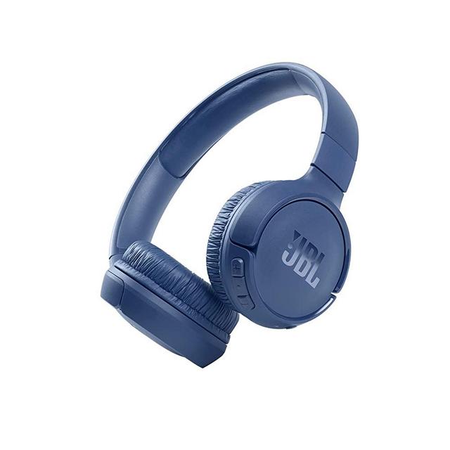 JBL Tune 510BT: Wireless On-Ear Headphones with Purebass Sound - Blue